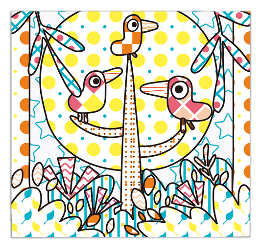 pagina colorată din carte