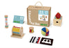 Cutie Montessori 0–6 Luni – Set Educațional cu 21 Piese | Jucării Sensoriale & Dezvoltare Timpurie pentru Bebeluși
