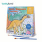 Carte de colorat cu apă și pensulă inclusă pentru copii – joc creativ și curat