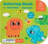 Carte de colorat, tematică cu animale, 3+ani