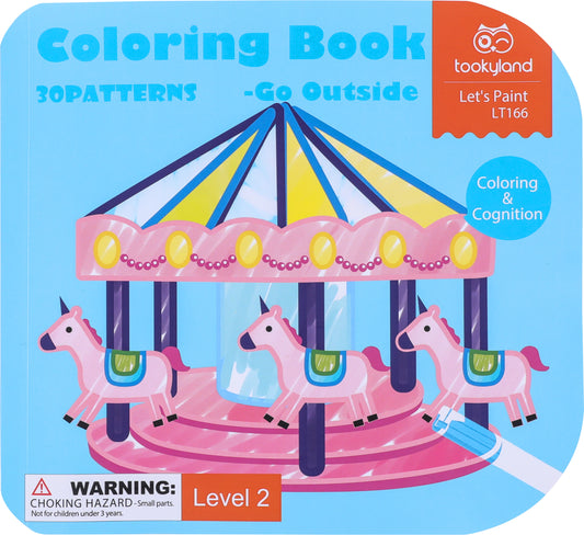 Carte cu pagini de colorat pentru copii – dezvoltă imaginația și motricitatea fină