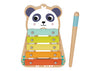 Xilofon din lemn în formă de panda pentru copii – jucărie muzicală educativă