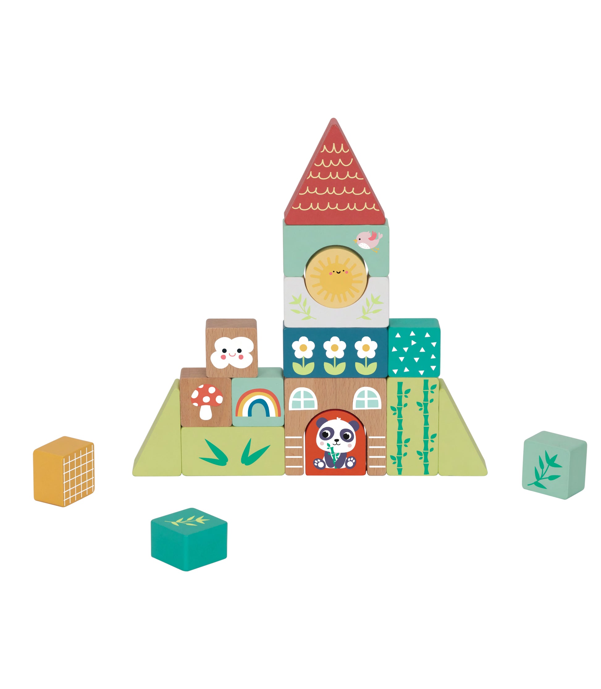 puzzle din lemn cu Piese mari, ușor de apucat si Margini rotunjite pentru siguranță