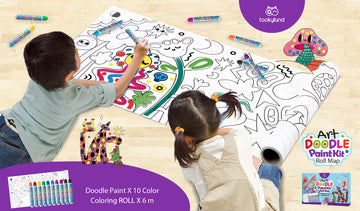 Set de desen cu buline pentru copii – activitate creativă și educativă