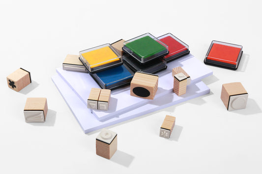 set complet pentru desen cu ștampile