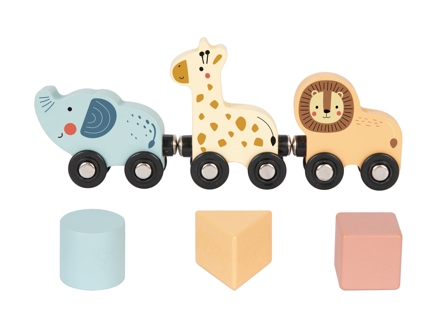 Măsuță de Activități din Lemn | Jucărie Educativă Montessori 24+ luni