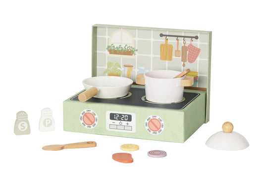 Bucătărie de jucărie din lemn Mini Chef pentru copii