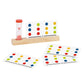 Joc logic Montessori din lemn cadou educativ pentru copii