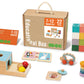 Cutie educațională Montessori pentru bebeluși 7-12 luni