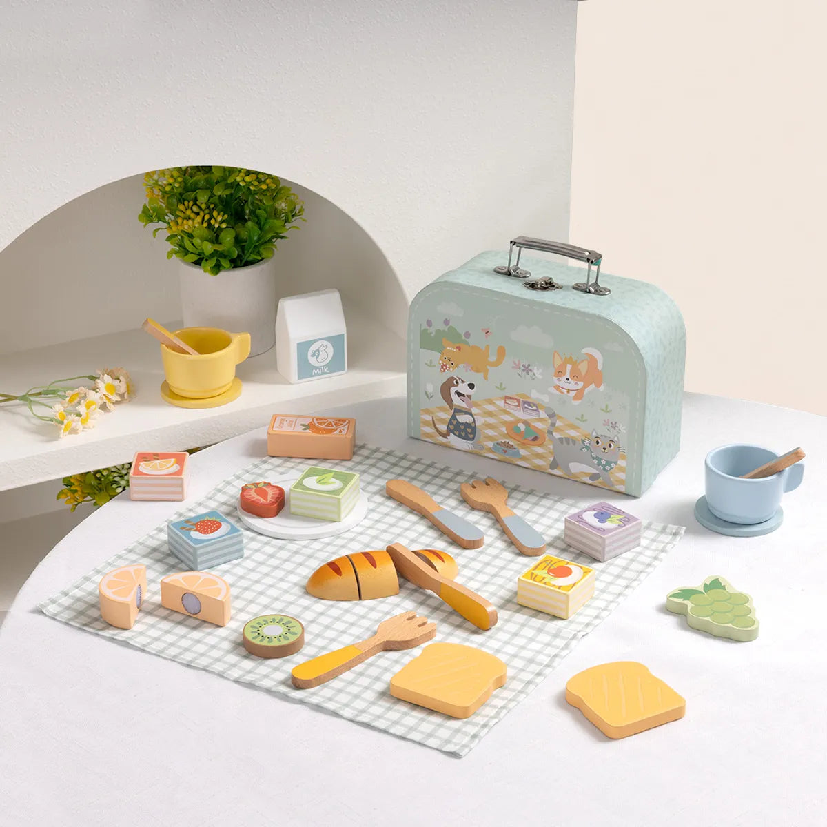 Joc de rol picnic pentru copii