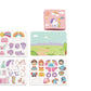 Puzzle magnetic cu unicorni și castele