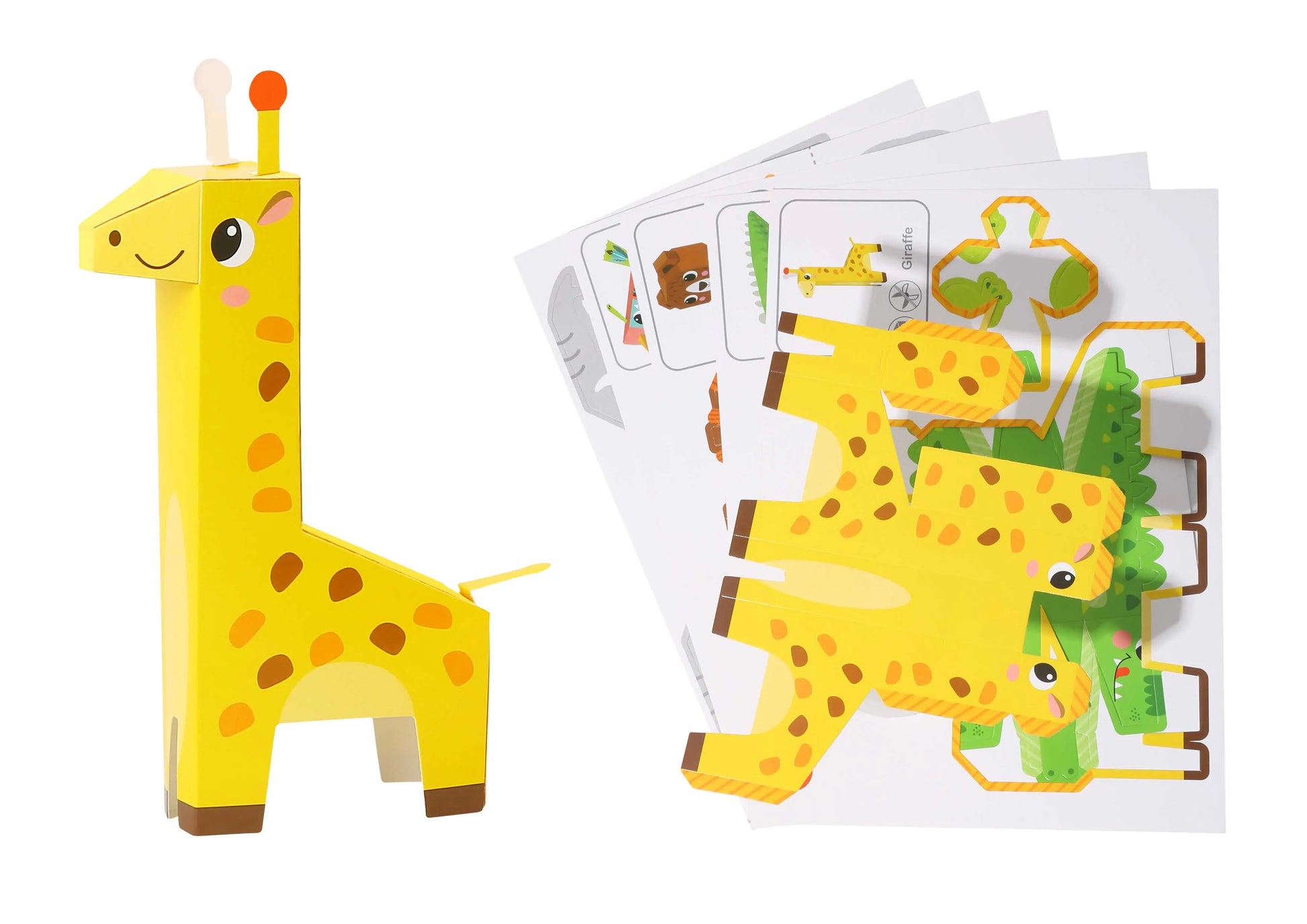 Hârtie colorată pentru Origami cu animale